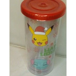 Pokemon Winter Holiday 20 oz Tumbler (Pikachu/Charmander/Bulbasaur/Squirtle)